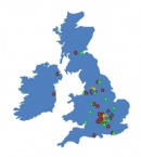 Locations in the UK